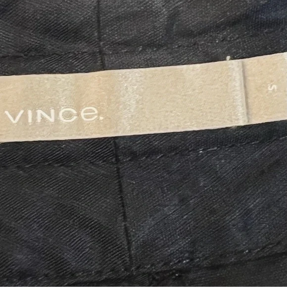 Vince Linen Blend Slouchy Utility Drawstring Shorts, Pockets, Size Small NWT - Picture 11 of 11